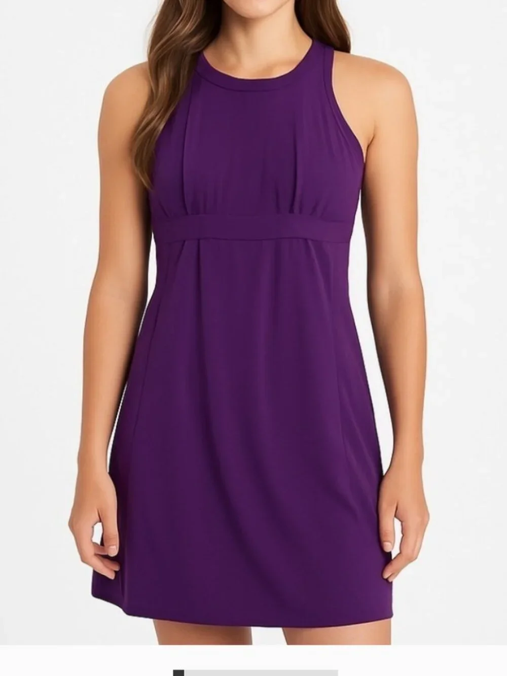Athleta sport mini dress 2 purple stretch - Picture 1 of 9